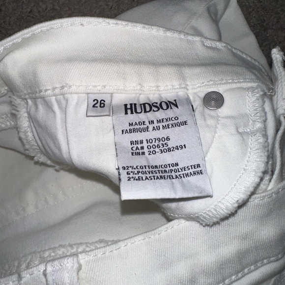 Hudson Jeans Tally Cropped Skinny Jean with Cuffed Ankle Low waist - Picture 3 of 14